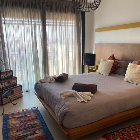 מרקש Luxueux Appart Hivernage Avec Vue Sur L"Atlas מראה חיצוני תמונה