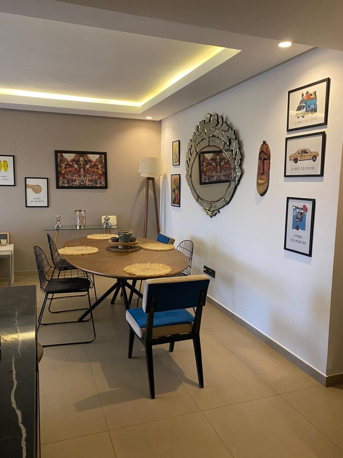 מרקש Luxueux Appart Hivernage Avec Vue Sur L"Atlas מראה חיצוני תמונה