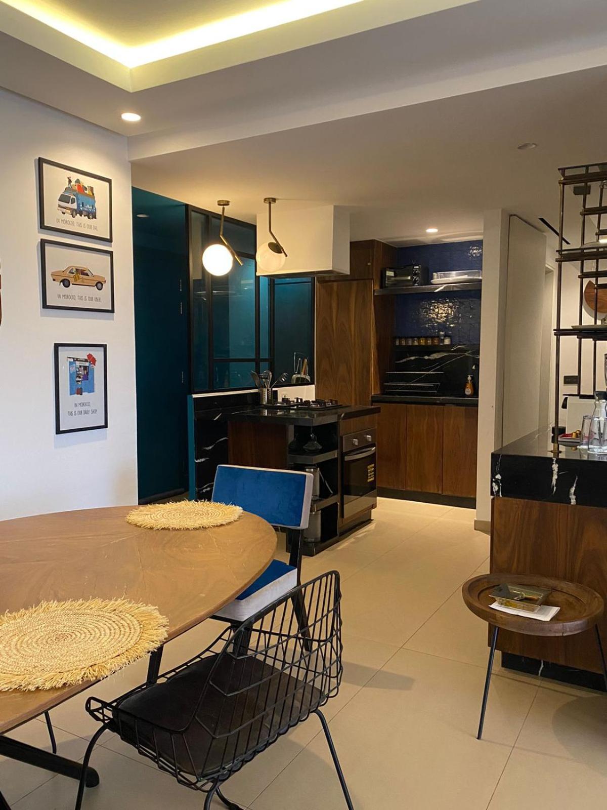 מרקש Luxueux Appart Hivernage Avec Vue Sur L"Atlas מראה חיצוני תמונה