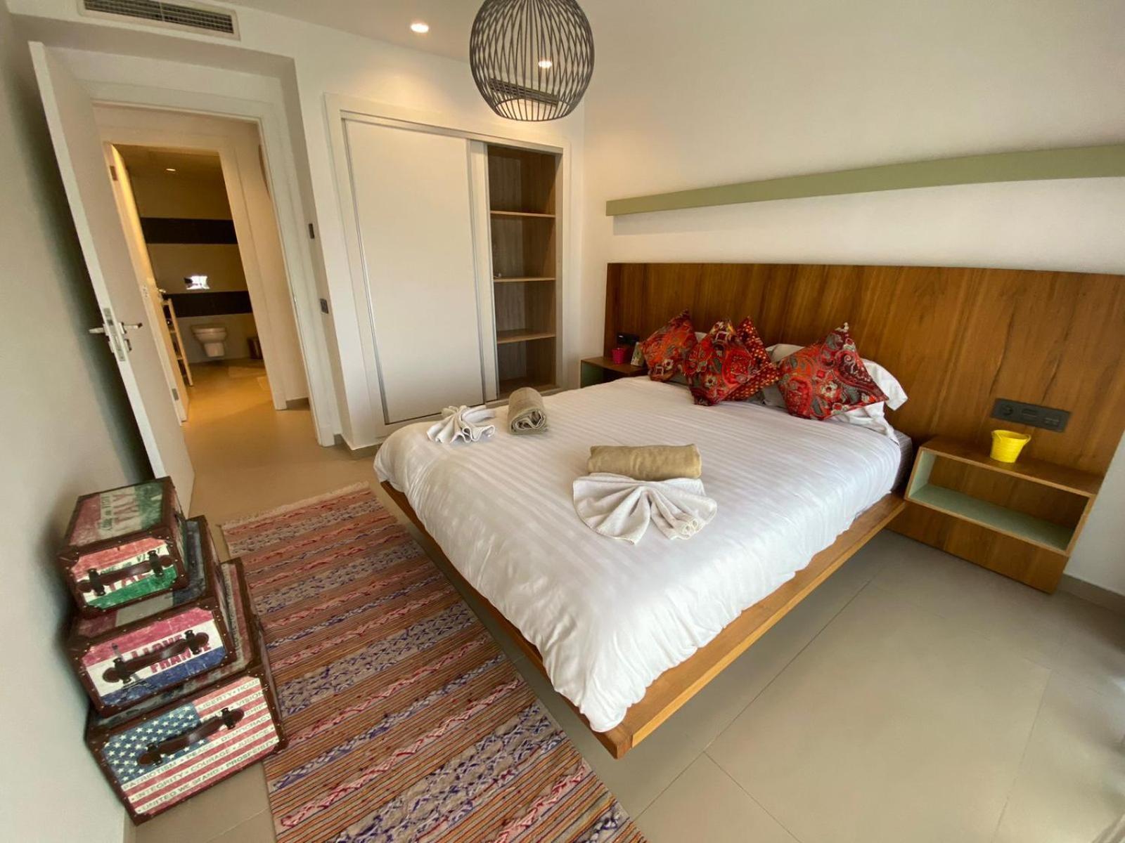 מרקש Luxueux Appart Hivernage Avec Vue Sur L"Atlas מראה חיצוני תמונה